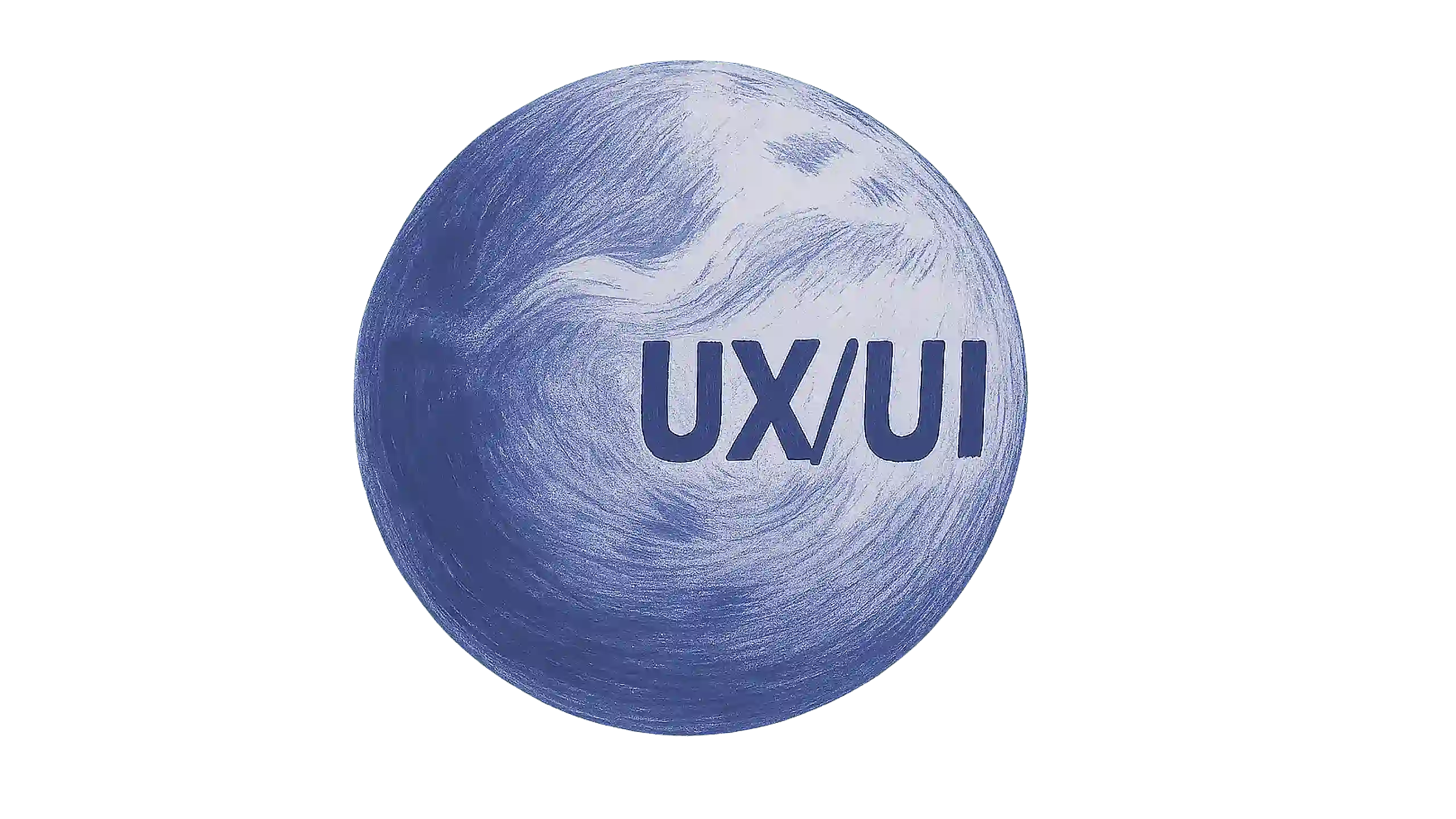 UX/UI hero moon illustration by Luca Rinonapoli